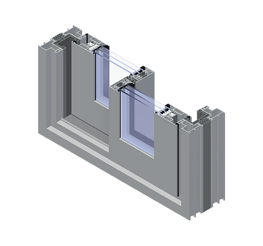 Systemy przesuwne aluminiowe Visoglide