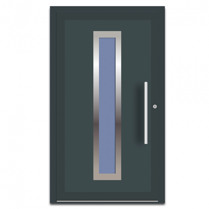 Drzwi zewnętrzne PVC wzór EK-02-7016 Nitus