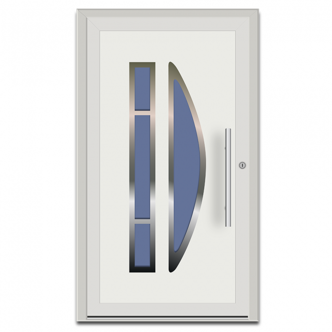Drzwi zewnętrzne PVC wzór EK-12 Nitus