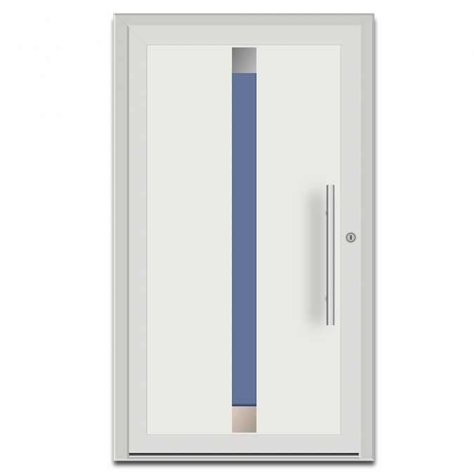 Drzwi zewnętrzne PVC wzór EK-47 Nitus