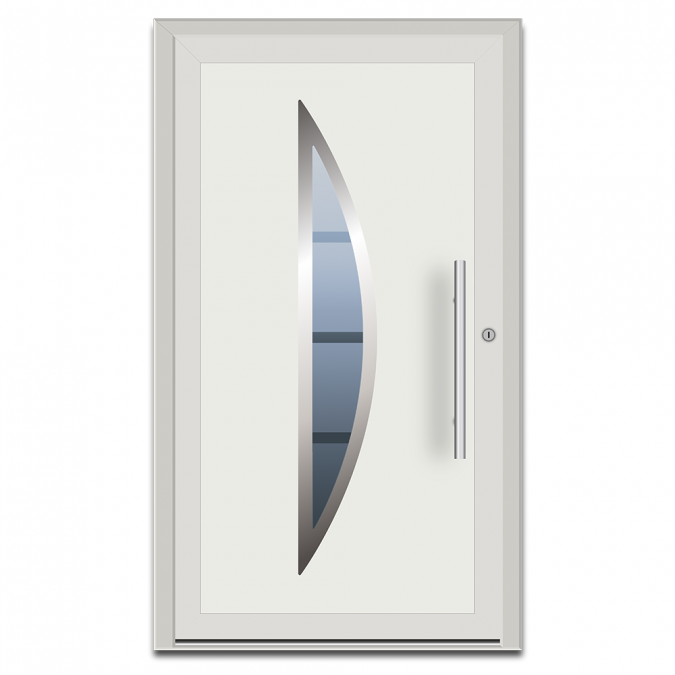 Drzwi zewnętrzne PVC wzór EK-04P4 Nitus