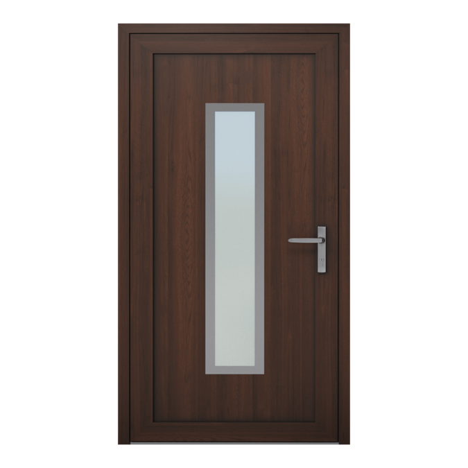 Elegante und sichere Nitus PVC-Außentür