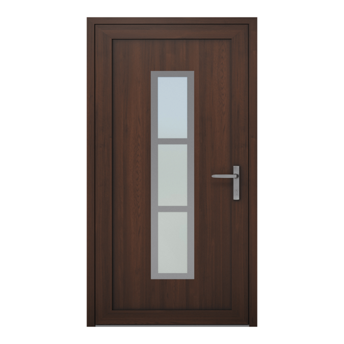 Elegante und sichere Nitus PVC-Außentür