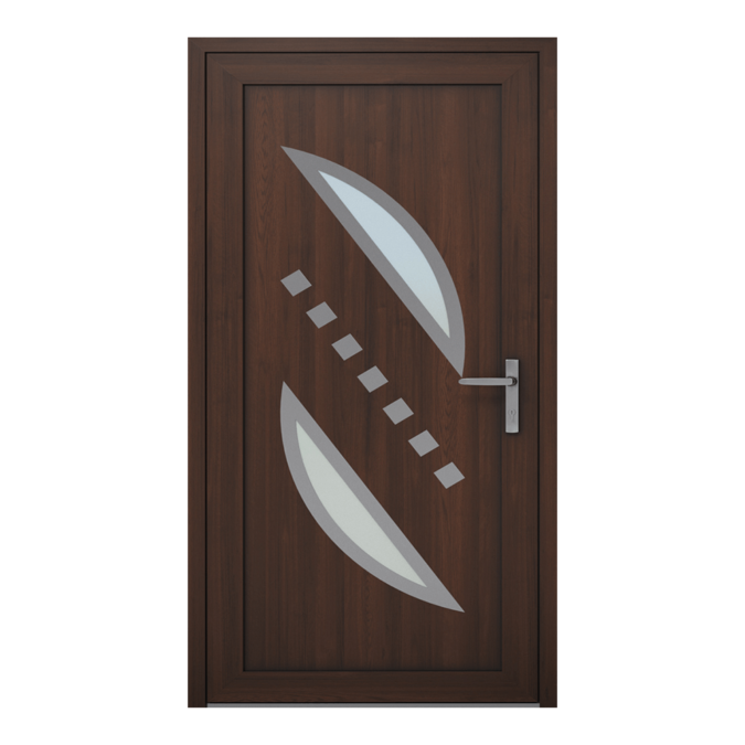 Elegante und sichere Nitus PVC-Außentür