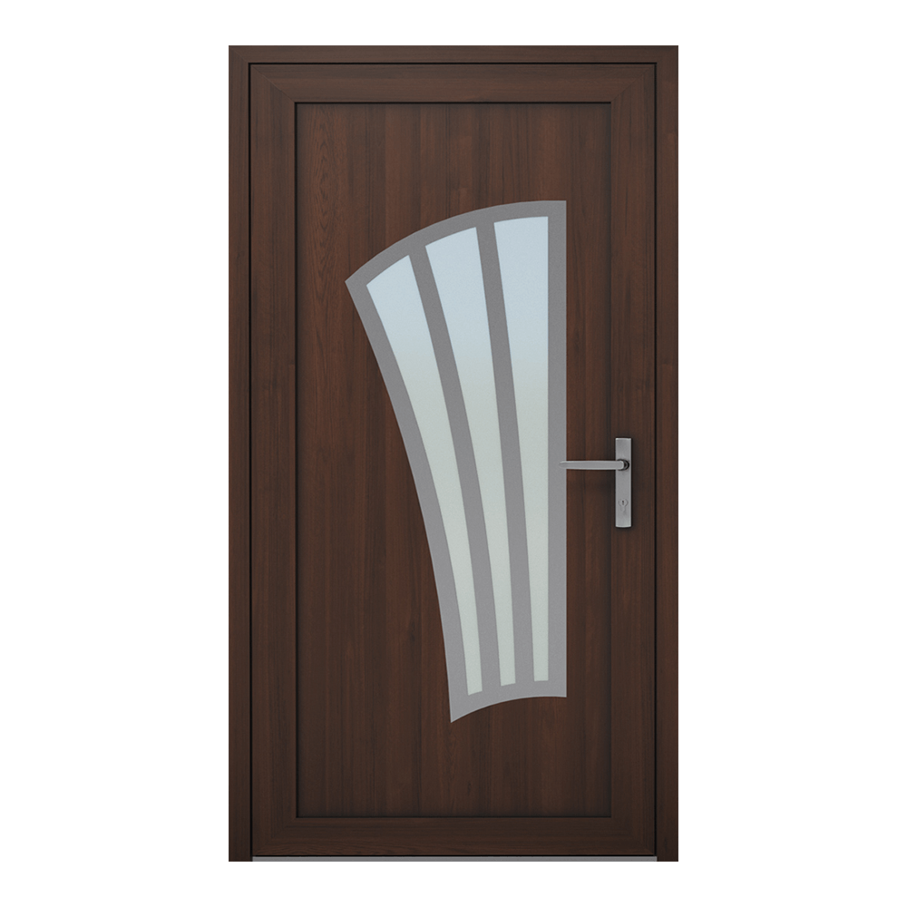 Elegante und sichere Nitus PVC-Außentür