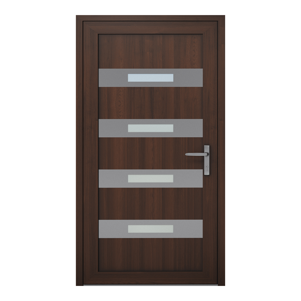 Elegante und sichere Nitus PVC-Außentür