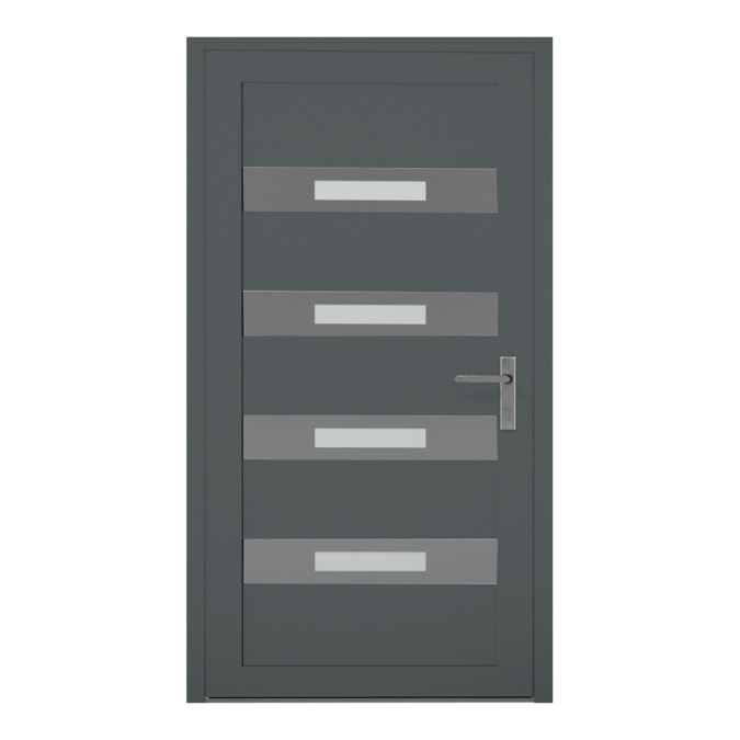 Aluminium-Außentüren Muster NT-11W