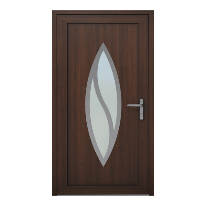 Elegante und sichere Nitus PVC-Außentür