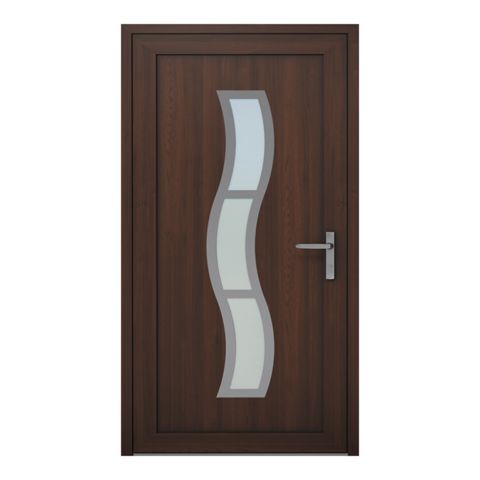 Elegante und sichere Nitus PVC-Außentür