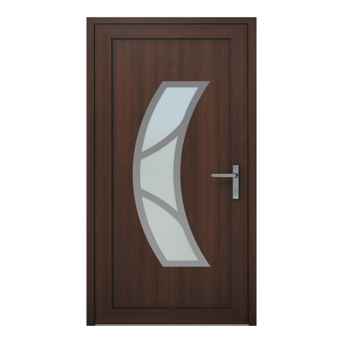 Elegante und sichere Nitus PVC-Außentür