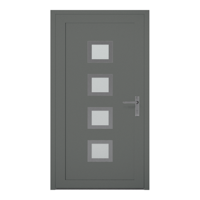 Aluminium-Außentüren Muster NT-18W