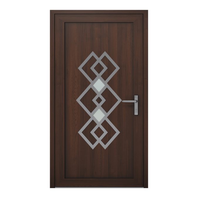 Elegante und sichere Nitus PVC-Außentür