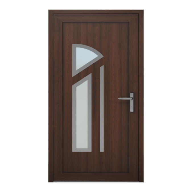 Elegante und sichere Nitus PVC-Außentür