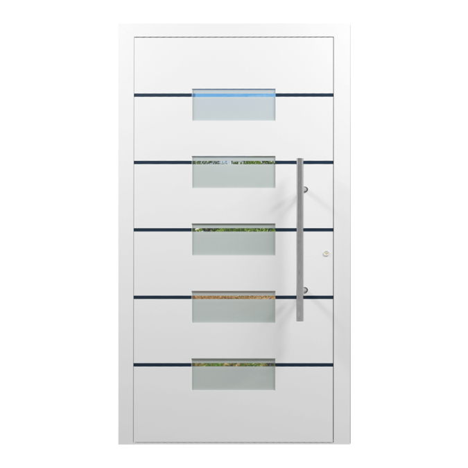 Aluminium-Außentüren Muster NT-50N