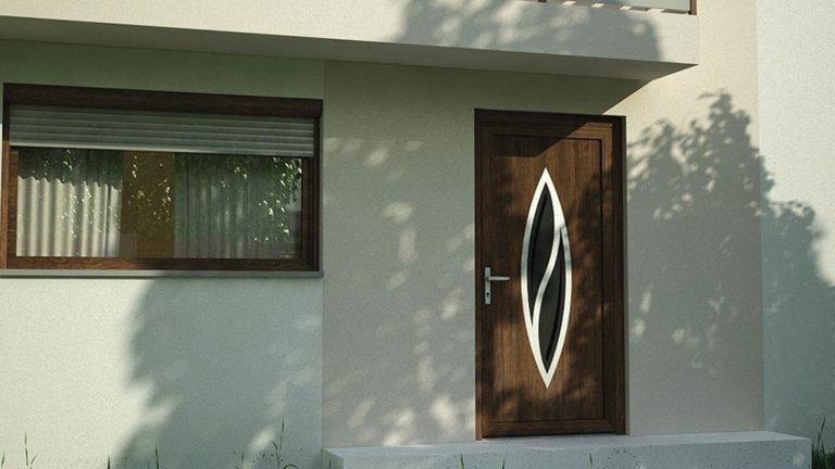 Elegante und sichere Nitus PVC-Außentür