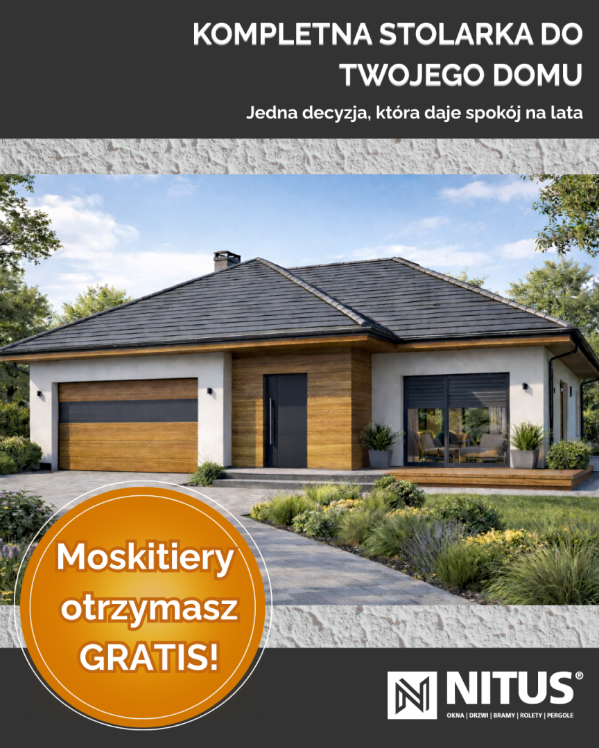 Kompletna stolarka – moskitiery GRATIS